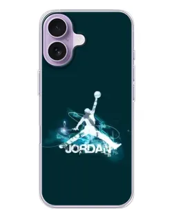 Чохол для iPhone 17 з картинкою «Jordan Blue Fire»