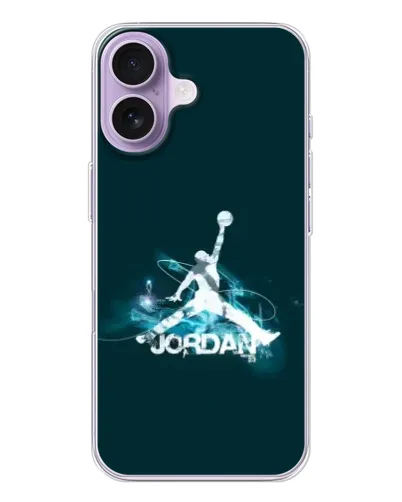 Чохол для iPhone 17 з картинкою «Jordan Blue Fire»