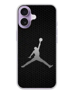 Чохол для iPhone 17 з картинкою «Jordan Dark Carbon»