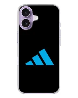 Чохол для iPhone 17 з картинкою «Adidas Cyan Logo»