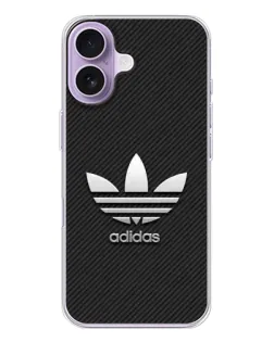 Чохол для iPhone 17 з картинкою «Adidas Карбонова текстура»