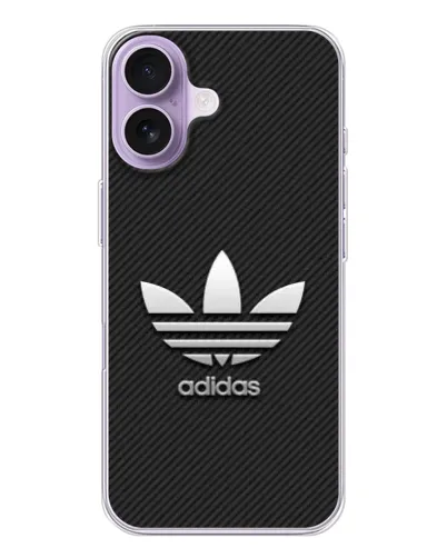 Чохол для iPhone 17 з картинкою «Adidas Карбонова текстура»