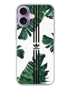 Чохол для iPhone 17 з картинкою «Пальмове листя адідас»