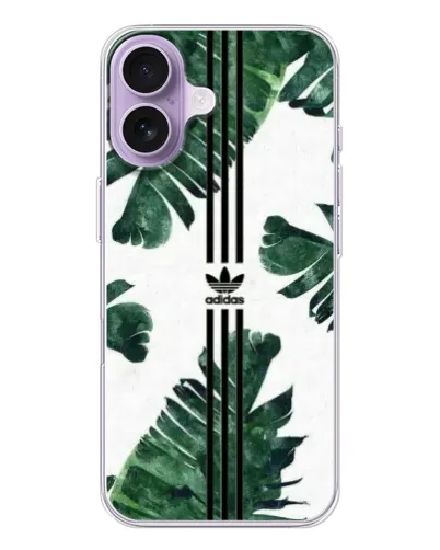 Чохол для iPhone 17 з картинкою «Пальмове листя адідас»