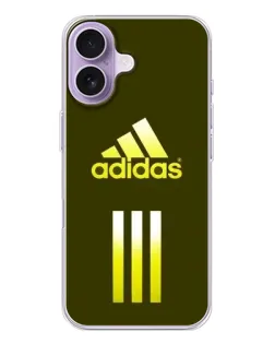 Чохол для iPhone 17 з картинкою «Оливковий градієнт Adidas»