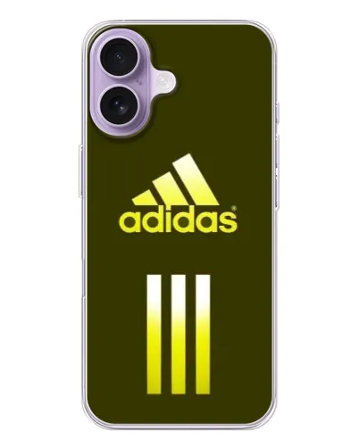 Чохол для iPhone 17 з картинкою «Оливковий градієнт Adidas»