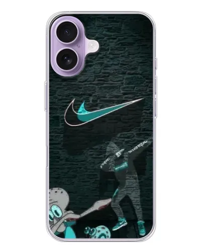 Чохол для iPhone 17 з картинкою «Спортивний арт Nike»