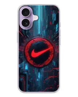 Чохол для iPhone 17 з картинкою «Техногенний стиль Nike»