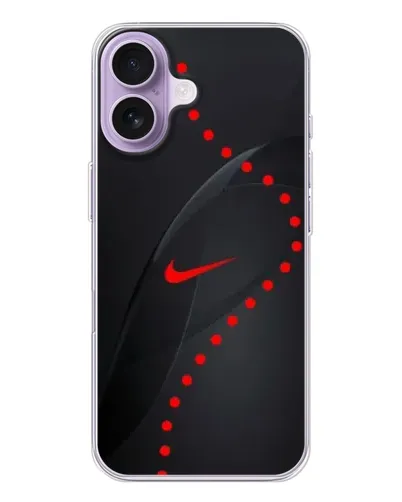 Чохол для iPhone 17 з картинкою «Абстрактний дизайн Nike»