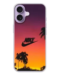 Чохол для iPhone 17 з картинкою «Nike на заході сонця»