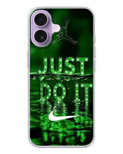 Чохол для iPhone 17 з картинкою «Зелений неоновий Nike»