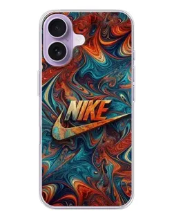 Чохол для iPhone 17 з картинкою «Nike в абстракції»