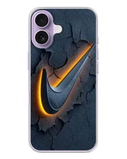 Чохол для iPhone 17 з картинкою «Об'ємний логотип Найк»