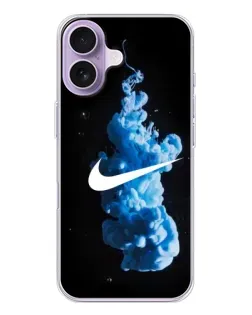 Чохол для iPhone 17 з картинкою «Nike та синій дим»