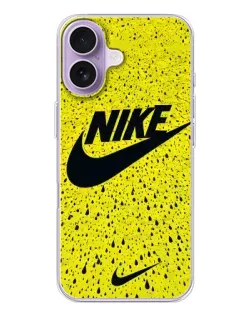 Чохол для iPhone 17 з картинкою «Жовтий текстурний Nike»