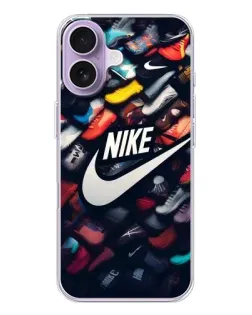Чохол для iPhone 17 з картинкою «Колекція кросівок Nike»