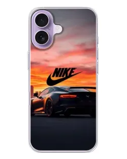 Чохол для iPhone 17 з картинкою «Nike та суперкар»