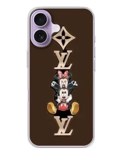 Чохол для iPhone 17 з картинкою «LV та Міккі Маус»