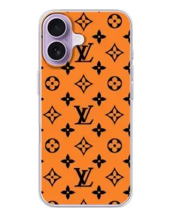 Чохол для iPhone 17 з картинкою «Помаранчевий стиль LV»