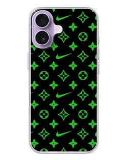 Чохол для iPhone 17 з картинкою «Неоновий принт LV»