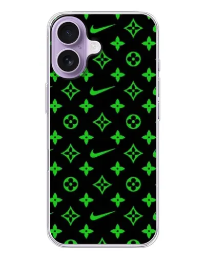 Чохол для iPhone 17 з картинкою «Неоновий принт LV»