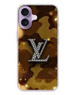 Чохол для iPhone 17 з картинкою «Камуфляжний Louis Vuitton»
