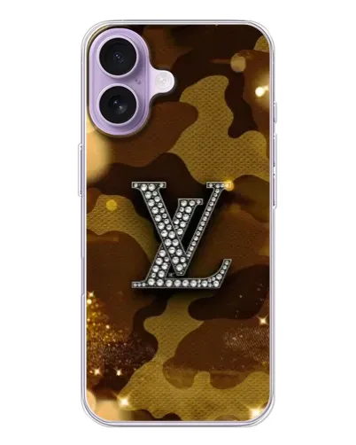 Чохол для iPhone 17 з картинкою «Камуфляжний Louis Vuitton»