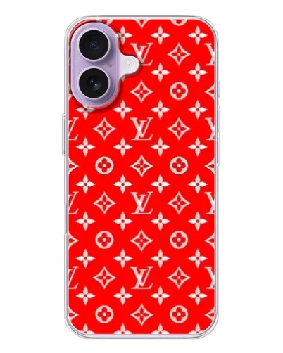 Чохол для iPhone 17 з картинкою «Яскравий паттерн LV»