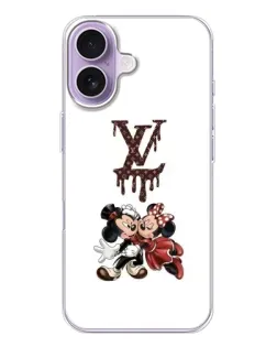 Чохол для iPhone 17 з картинкою «LV та Міккі Маус»