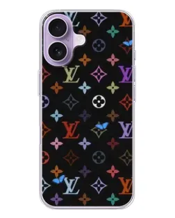 Чохол для iPhone 17 з картинкою «Кольорова монограма LV»
