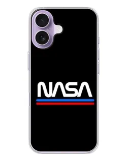 Чохол для iPhone 17 з картинкою «NASA — класика Red Blue»