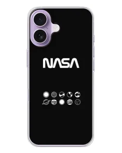 Чохол для iPhone 17 з картинкою «NASA — технічний принт»