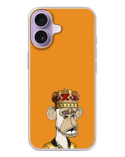 Чохол для iPhone 17 з картинкою «Золота мавпа Bored Ape» Чохол для iPhone 17 з картинкою «Золота мавпа Bored Ape»