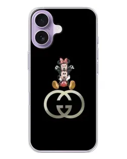 Чохол для iPhone 17 з картинкою «Мінні Маус на лого»