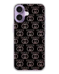 Чохол для iPhone 17 з картинкою «Класична монограма Gucci»