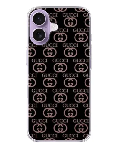 Чохол для iPhone 17 з картинкою «Класична монограма Gucci»