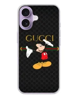 Чохол для iPhone 17 з картинкою «Міккі Маус Gucci»