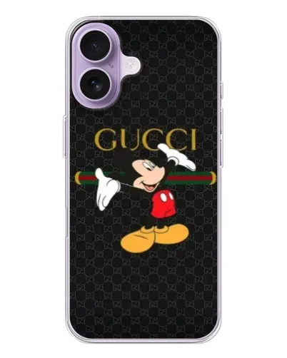 Чохол для iPhone 17 з картинкою «Міккі Маус Gucci»