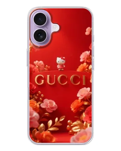 Чохол для iPhone 17 з картинкою «Gucci — золотий сад»