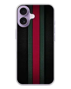 Чохол для iPhone 17 з картинкою «Gucci — неонова лінія»