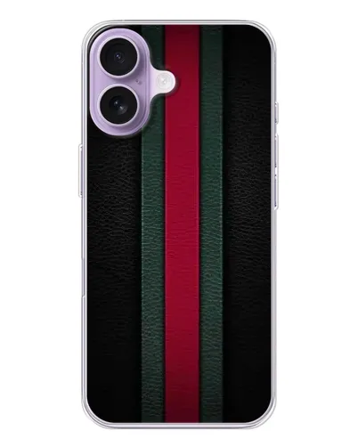 Чохол для iPhone 17 з картинкою «Gucci — неонова лінія»