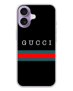 Чохол для iPhone 17 з картинкою «Gucci — червоний пояс»