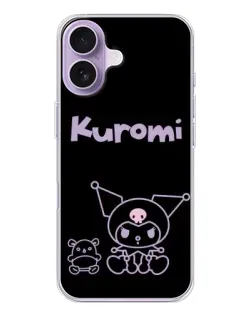 Чохол для iPhone 17 з картинкою «Kuromi — чорний мінімалізм» Чохол для iPhone 17 з картинкою «Kuromi — чорний мінімалізм»