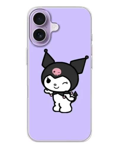 Чохол для iPhone 17 з картинкою «Класична Kuromi»