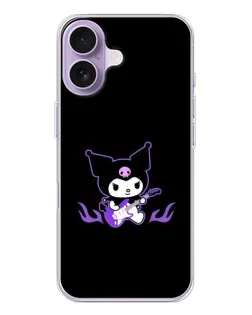 Чохол для iPhone 17 з картинкою «Електрична Kuromi»