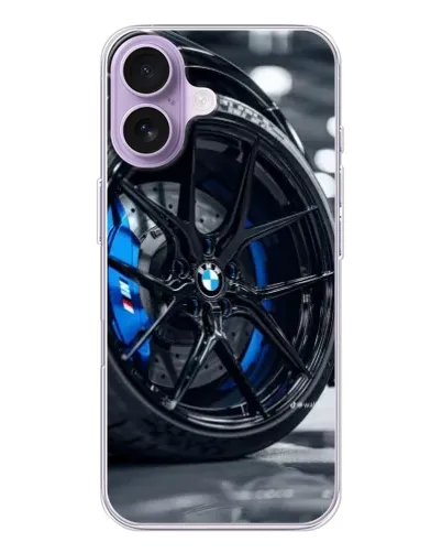 Чохол для iPhone 17 з картинкою «Колесо BMW зблизька»
