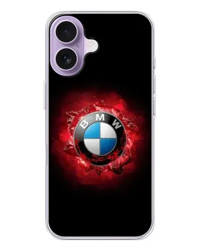 Чохол для iPhone 17 з картинкою «Логотип BMW — спалах»