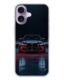 Чохол для iPhone 17 з картинкою «BMW на мокрій дорозі»
