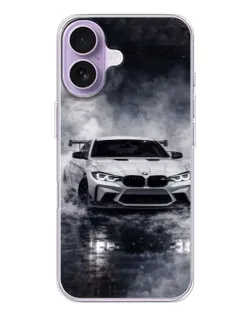 Чохол для iPhone 17 з картинкою «BMW крізь туман»