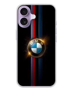 Чохол для iPhone 17 з картинкою «BMW M-Power неон»